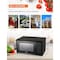 Commercial Chef 1000 - Watt Countertop Microwave Oven CHM11MB - alternate 4